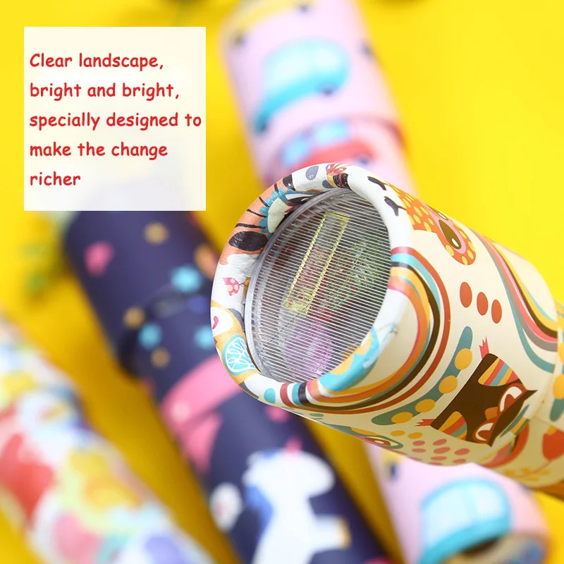 Scalable Rotation Kaleidoscope Classic Toy Magic Changeful Adjustable Fancy Colored World Toys For Children Kids Baby Gifts