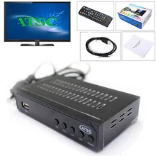 Digital Analog Converter Box Receiver Set 1080P ATSC Terrestrial Broadcast Top Box With Media Player USB Recording RF 54-803MHz