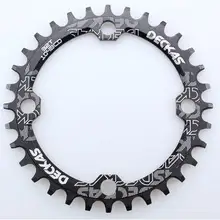 DECKAS 104 Bcd 32/34/36/38T горный велосипед Crank звездочка цепной передачи Алюминий Bcd104 передняя Звездочка полые ремонт подходит 9 S 10 S 11
