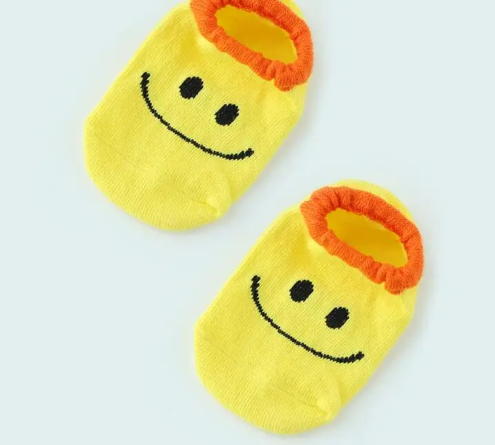 TongYouYuan/милые хлопковые носки для маленьких мальчиков и девочек; модные мягкие носки-тапочки с рисунком для малышей; носки-башмачки для новорожденных - Цвет: N