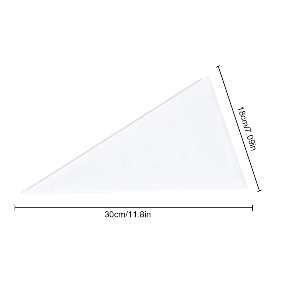 50 шт одноразовый отсадочный мешок для украшения торта кекса глазурь мешки для всех размеров выпечки печенья конфеты поставки наборы(11,8 дюймов