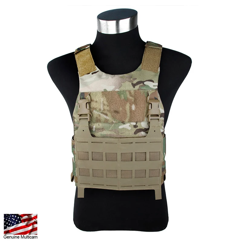 

TMC Tactical FCSK Plate Carrier Tactical Vest Body Armor MOLLE Camo Airsoft Hunting Equipments 2841