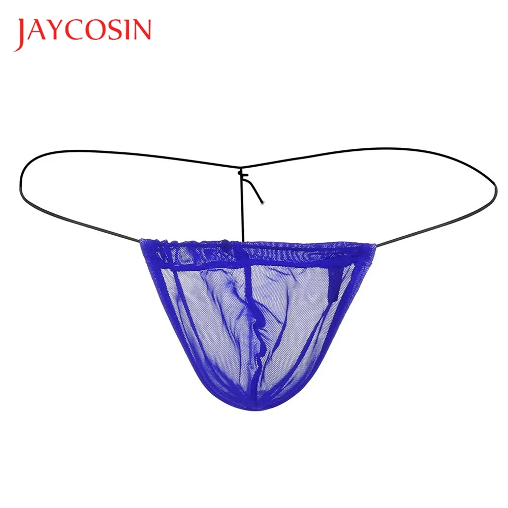 Трусы стринги JAYCOSIN мужские сетчатые модное пикантное мягкое нижнее белье