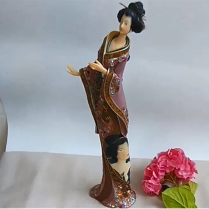  Lady Ma I Ko Peaceful Southeast Asia Figure Resin Full-Length Portrait Sculpture Living Room Bedroo - 4000021380333