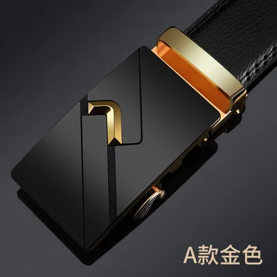 

2019 Fashion Designer Belt Men Top sale Brand Men Leather Belt Luxury Automatic Buckle male belts