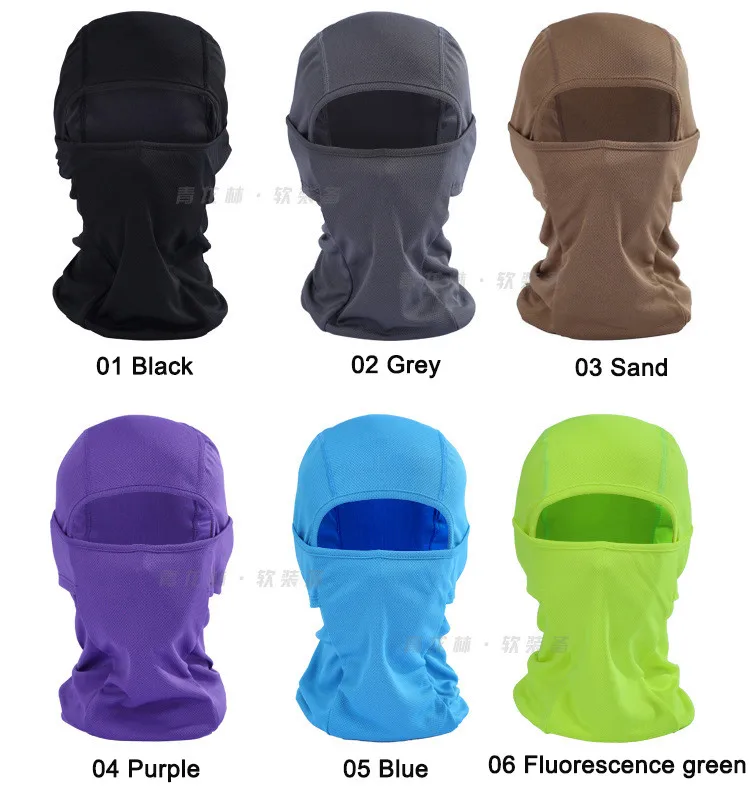 Outdoor Sports Motorcycle Balaclava Full Face Mask Bike Bicycle  Headgear Cycling Masks 2