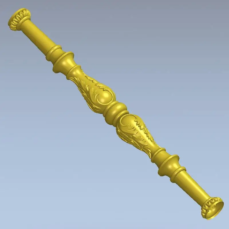 

High quality 3d model relief for cnc or 3D printers in STL file format staircase column _2