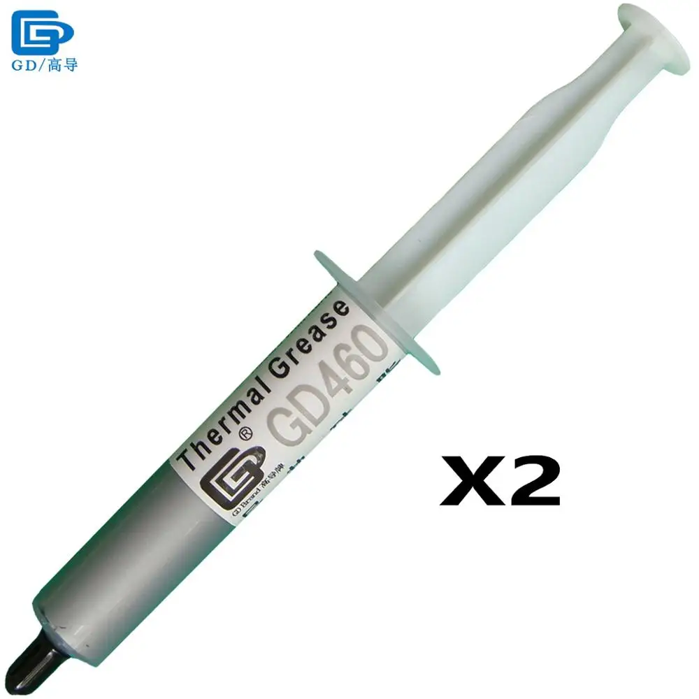 GD Brand Heat Sink Compound New GD460 Thermal Conductive Grease Paste Silicone Plaster 2 Pieces