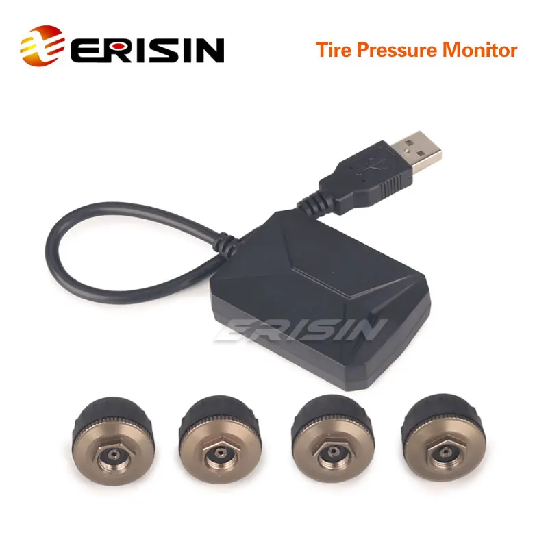 Erisin ES331 USB TPMS модуль монитор давления в шинах