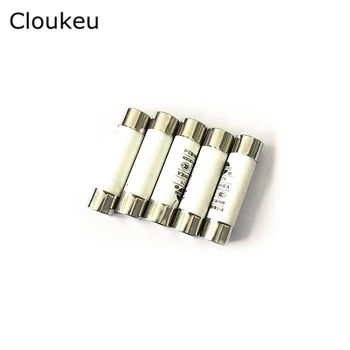 

5Pcs 8.5*31.5 Fast blow Ceramic Fuse 8x31mm Fuse 380V 1A 2A 3A 4A 5A 6A 8A 10A 16A RO14 RT29 RL8B