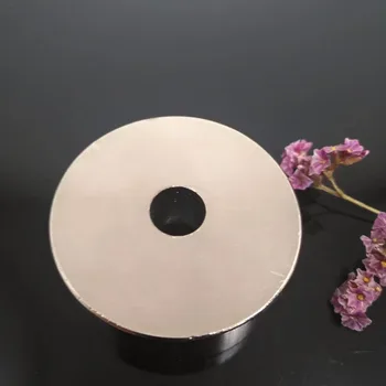 

Zion 1pcs Dia 60x20mm hole 10mm big magnet N35 countersunk ring super rare earth magnet 60*20-10mm strongest Salvaging magnet