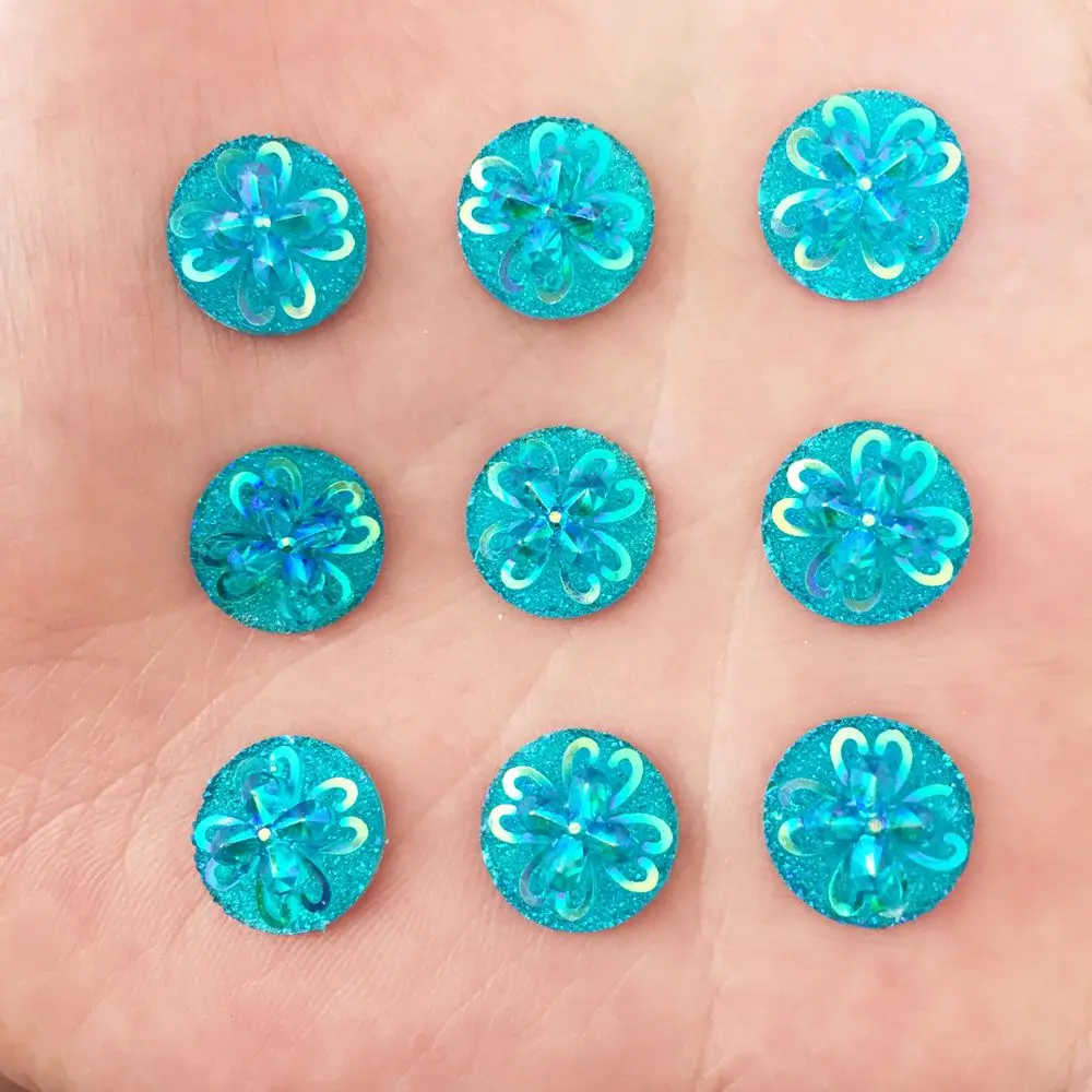 

DIY craft 150PCS 12mm AB round Resin Rhinestone Flatback Scrapbooking for phone/wedding D784*5