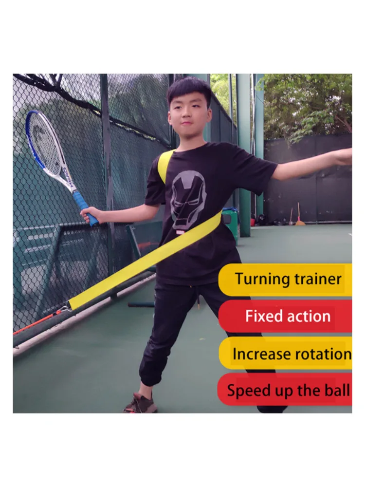 Tennis Trainer With Belts Tennis Ball Machine Tennis Swivel Self-study Training Exercise Main Exercise Training Tool Equipment