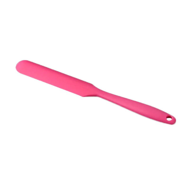 

Kitchen DIY Baking Cooking Tool Cake Scraper Silicone Spatulas Heat Resistant Flexible Stirring Wiping Cream Mixing Flowr