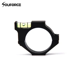 2 размера тактическая оптика Riflescope дух пузырьковый уровень кольцо для 25,4 мм/30 мм оптический прицел держатель аксессуары