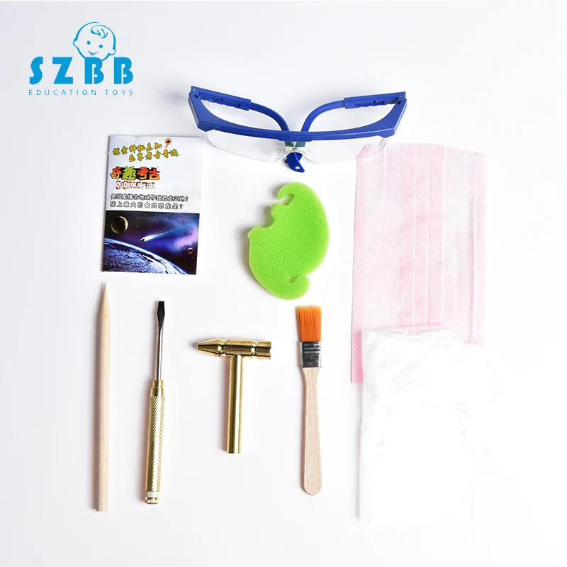 

SZ STEAM Dinosaur Fossil Archeology Digging Creative DIY Childrens Puzzle Manual Model Science Experiment Toys SZ3406