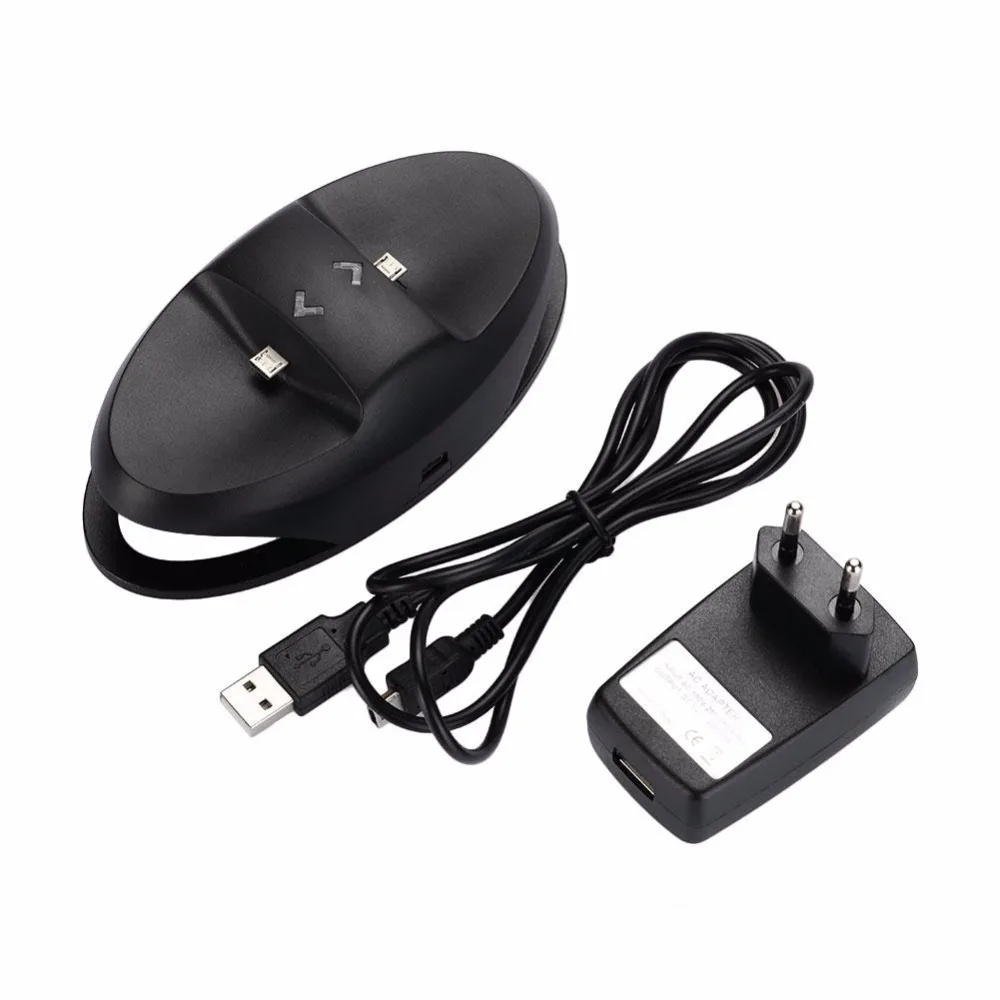 MVpower Dual Controller LED Mini USB Charger Dock Charging Station For