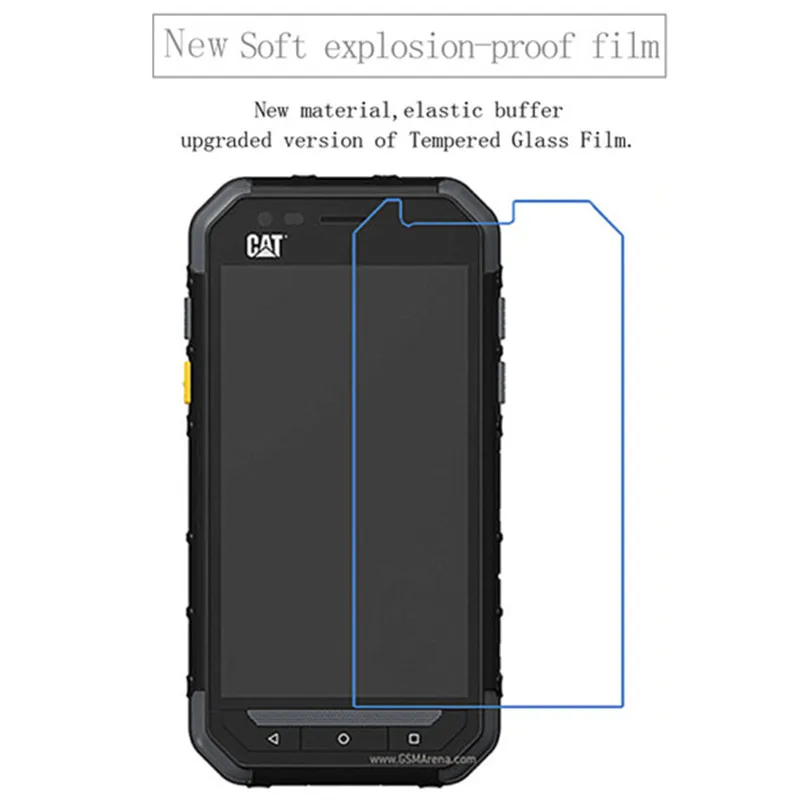 Защитная пленка Cat S30 S40 S50 S60 B25 B15Q гибкая нано Взрывозащищенная ультратонкая