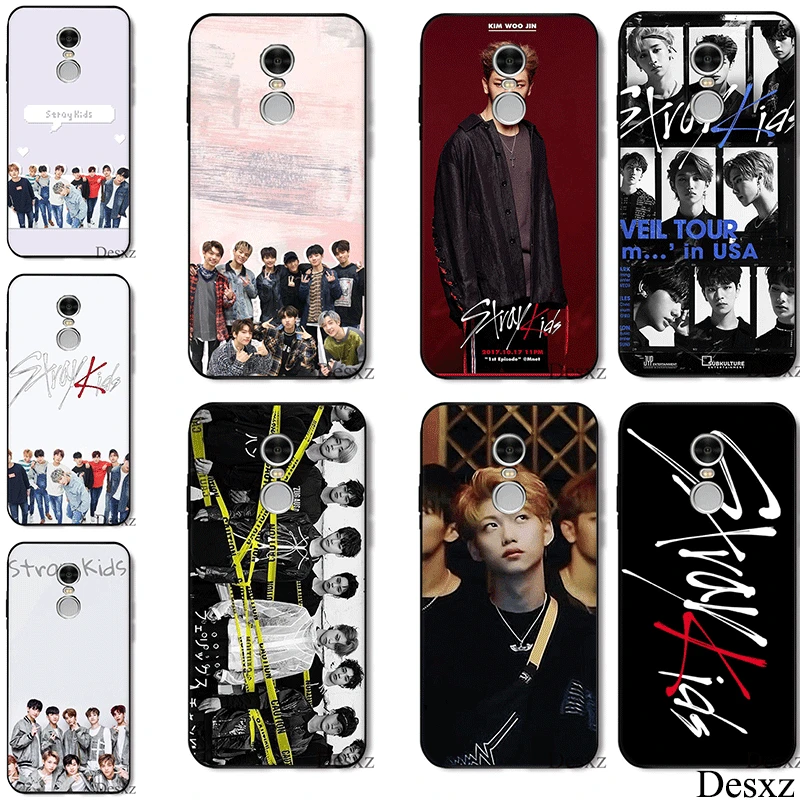 

Desxz Silicone Cell Phone Case Stray Kids KPop For Xiaomi Mi 6 8 A1 A2 5X 6X Lite MAX 3 F1 Cover New