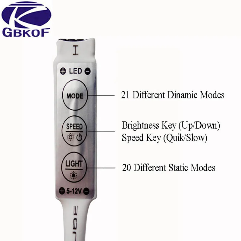 ТВ/ПК фоновая Светодиодная лента освещение DC5V USB SMD5050 RGB 60 светодиодов/м с 17Key RF