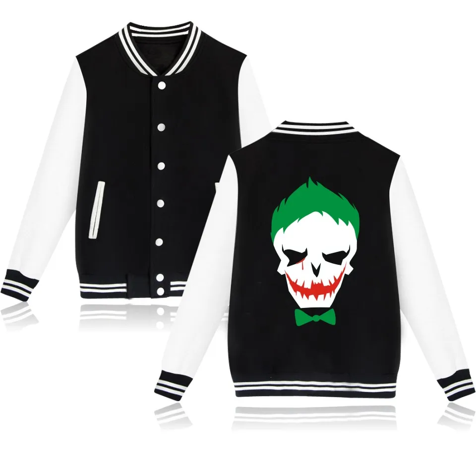 Greatest  Suicide Squad Harley Quinn Jacket Woman and Clothing Women Hoodie in Pink Girls Coats and Jackets F