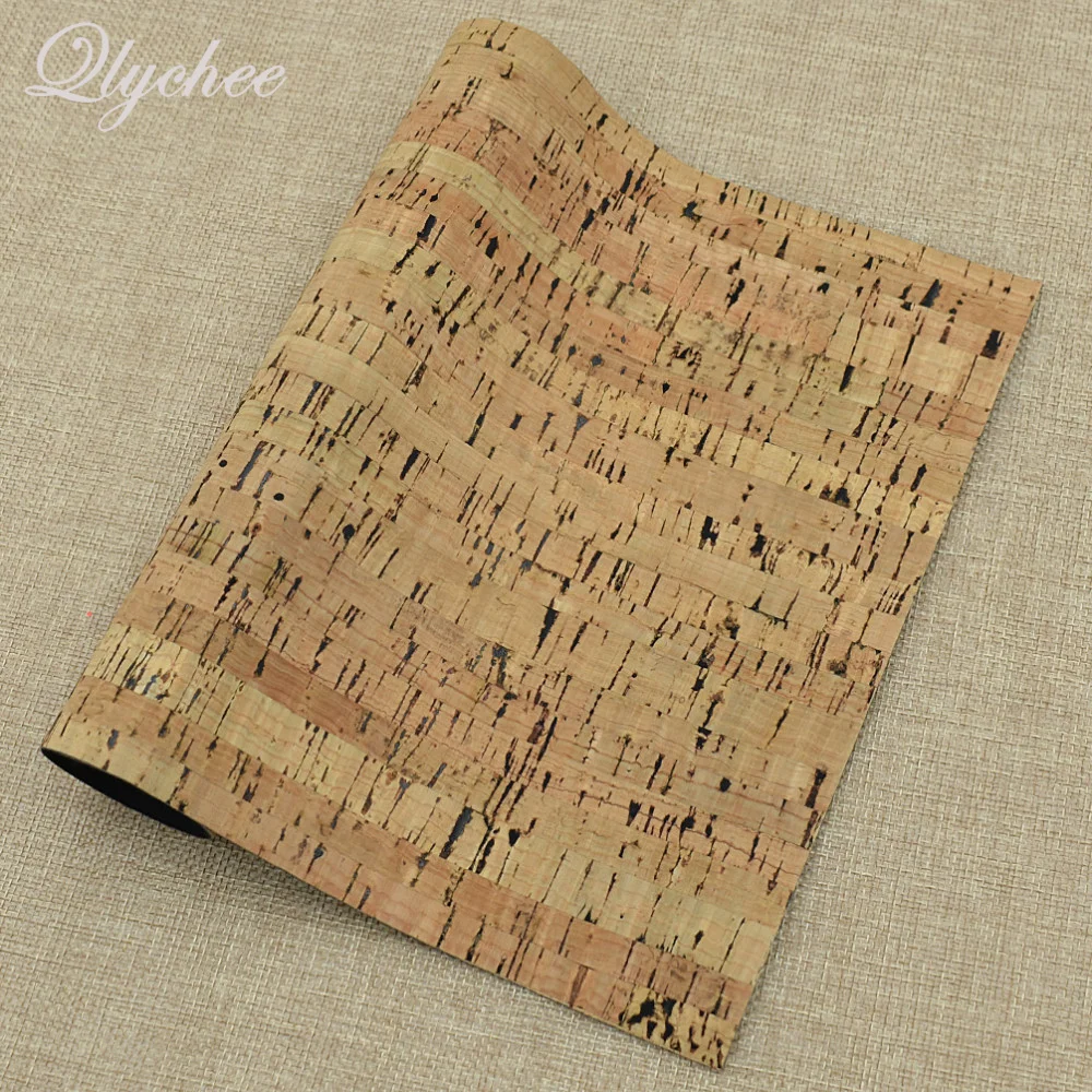

A4 29*21cm Vintage Brown Soft Cork Synthetic Leather Fabric DIY Making Craft Quilting Bag Patchwork Cloth