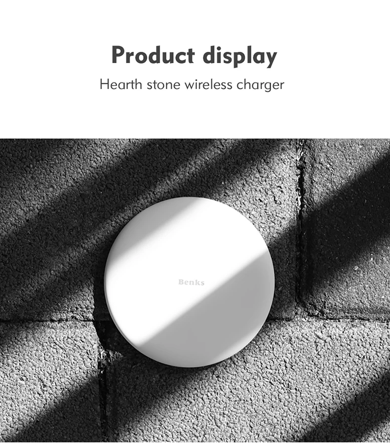 Benks Qi Wireless Charger For iPhone X iPhone 8 8 plus Fast Charge Charging Pad For Samsung S8 S7 S6 Note 8 Wirless Charger (13)