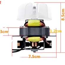 Абсолютно Фен 220 V мотор вентилятора 13 мотор для фена лезвие вентилятора 1800-2100 w