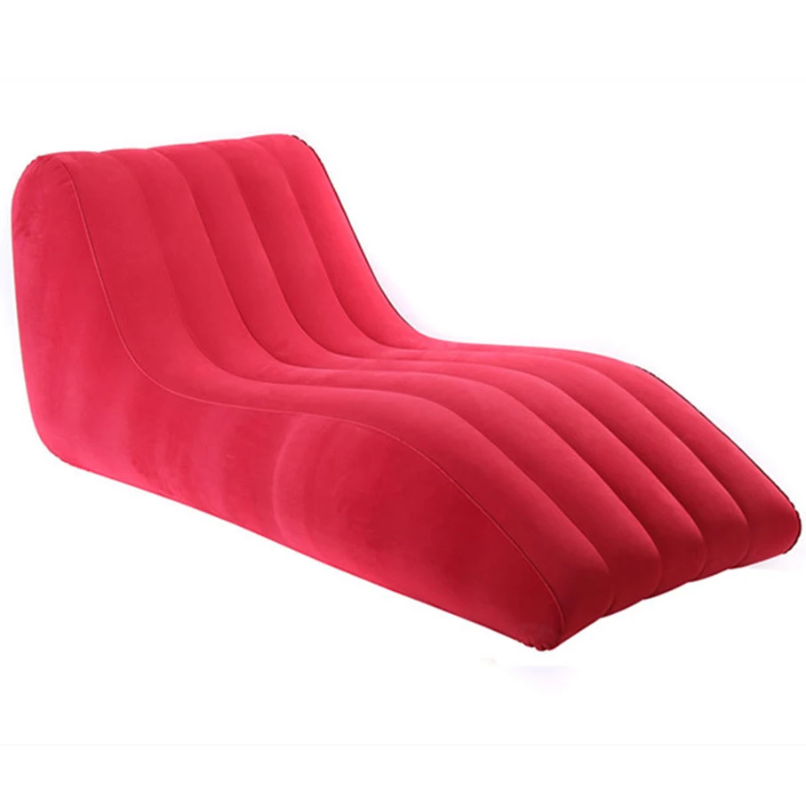 S Shaped Inflatable Air Sofa Love Chair Bed Furniture S Shaped Inflatable Air Sofa Love Chair Bed Furniture Position Beds Chairs Furnitures Toys For In From Beauty Health