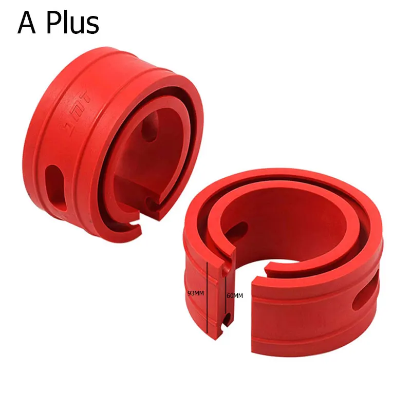 2 шт. красный цвет Автомобильный Стайлинг Авто амортизатор пружинный бампер силовые буферы A/A Plus/B Plus/C/D/E/тип пружины бамперы подушки - Цвет: A Plus Type