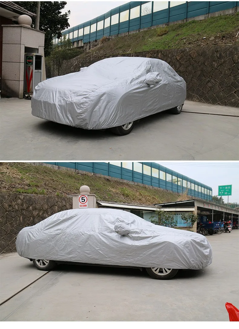 Capa para Carros Completa para Carro à Prova de Poeira para Áreas Resistente à Neve Universal para Chevrolet Kayme Capa Internas Poliéster uv 13 Capas de carro
