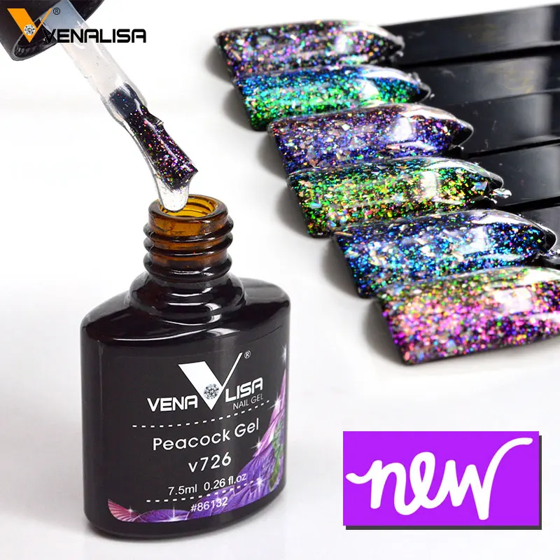 Новейший дизайн ногтей DIY Дизайн Venalisa Алмазный Блестящий Звездный Платиновый
