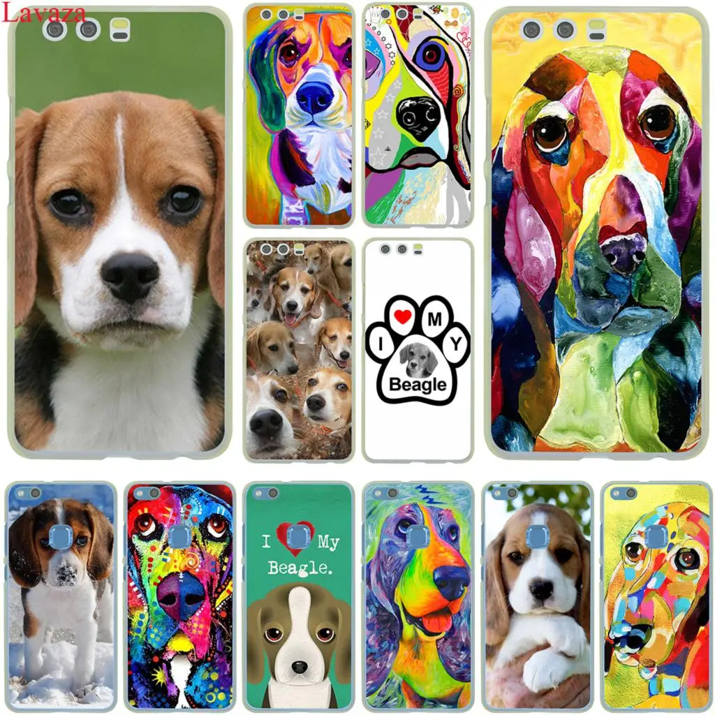 Твердый чехол Lavaza I love my собаки Бигль для Huawei P30 P20 P10 P9 Plus P8 Lite Mini 2017 2016 2015 P smart Z 2019|case