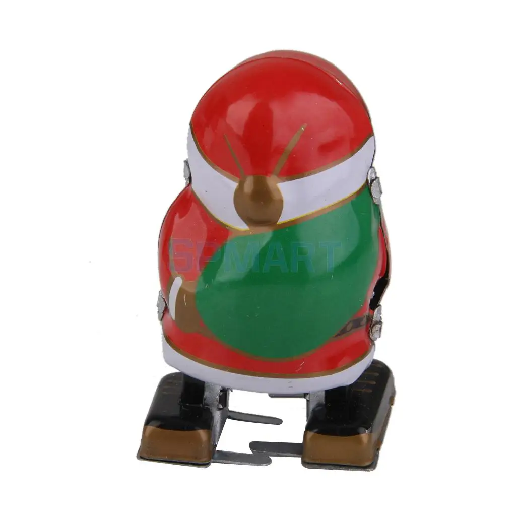 Рождественский Санта Клаус заводная оловянная игрушка
