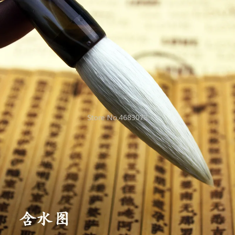 Chinese Calligraphy Brushes Pen 1Piece For Woolen Hair Medium Regular Script Writing Brush Fit For Student School supplies calligraphy brush