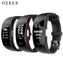 Смарт-фитнес браслет Интеллектуальный нажмите сообщение 50 слова крови Давление монитор сердечного ритма pk для tezer R66 Напульсники браслет