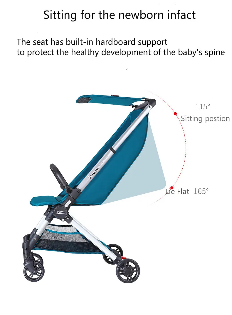 Сумка детская коляска для новорожденных самолет легкий портативный путешествия детская коляска складной Переносная коляска на колесиках