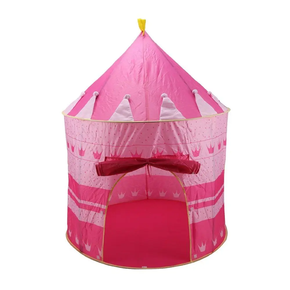 Pink Girls Children/Kids Pop Up Princess Play Tent Castle PlayHouse