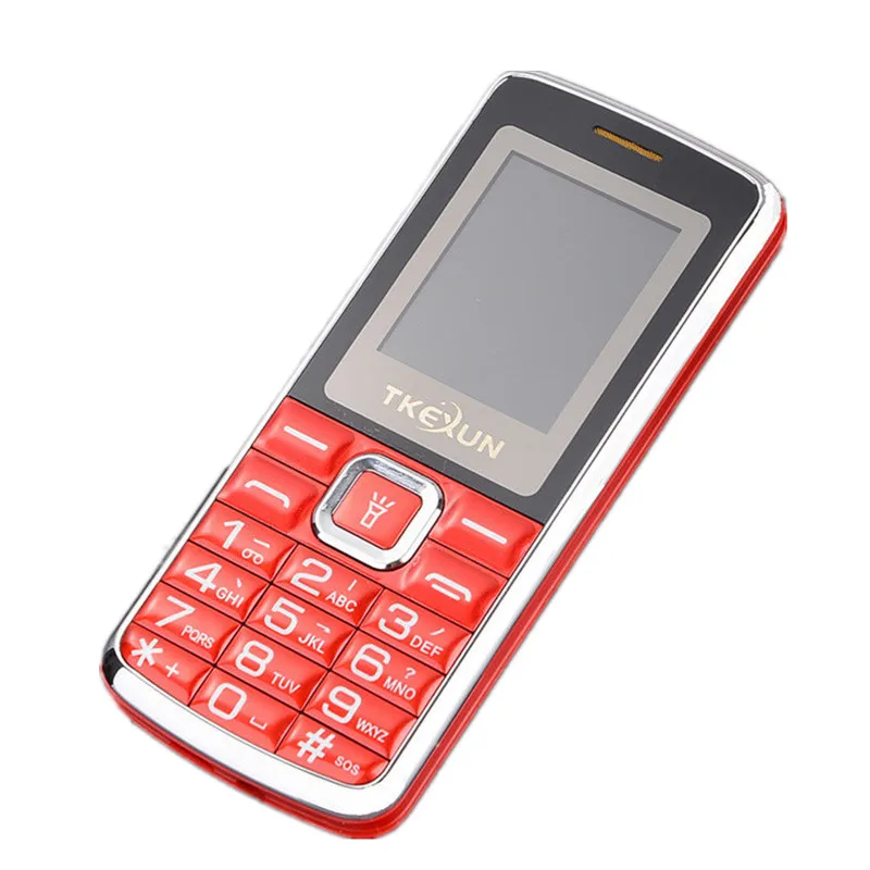 Original TKEXUN C1 Phone Dual SIM Card Flashlight MP3 MP4 1 8 inch Mini Cheap Phone