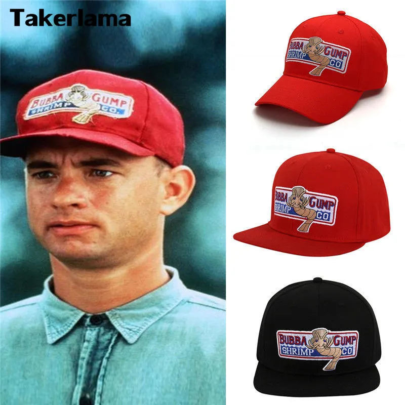 Takerlama 1994 Bubba Gump Shrimp CO. Бейсболка Форрест Гамп костюм косплей Бейсболка с вышивкой для мужчин и женщин Солнцезащитная шляпа