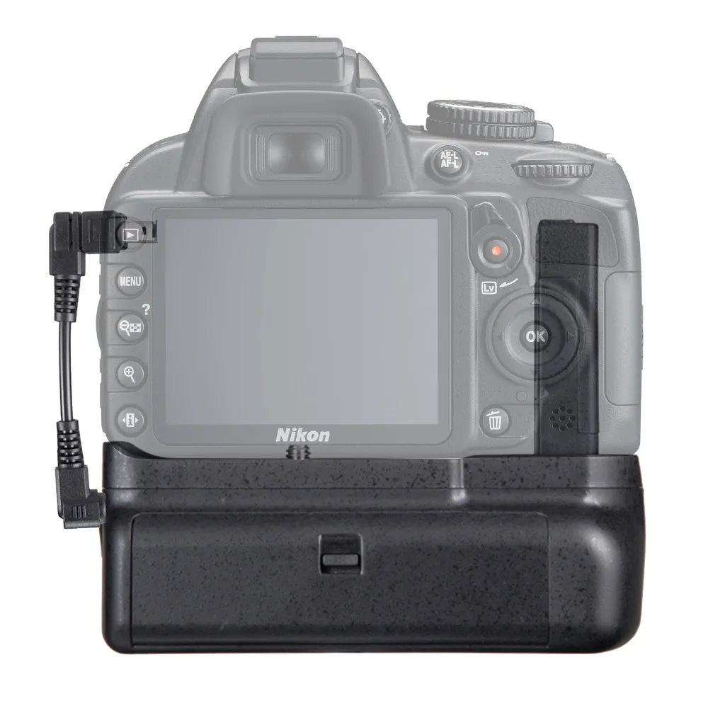 Вертикальный батарейный блок spash для Nikon D3300 D3200 D3100 DSLR камер многомощный