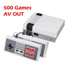 8 бит мини Семья ТВ игровой консоли Ретро Классический игровая консоль Встроенный 500 детства классические игры Ручной игровой плеер