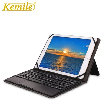 

Kemile Universa Wireless Bluetooth 3.0 touchpad Keyboard Cover for Samsung Galaxy Tab A 10.1 2016 T585 T580 SM-T580 T580N Case