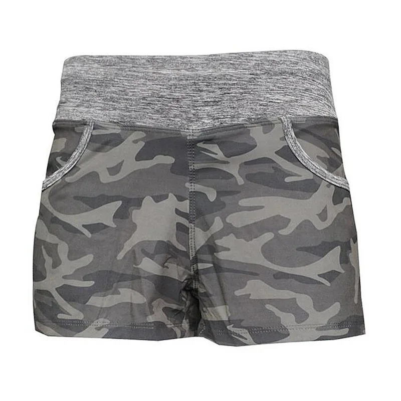 Women Camouflage Sports Yoga Shorts Sexy Training And Crossfit Safety