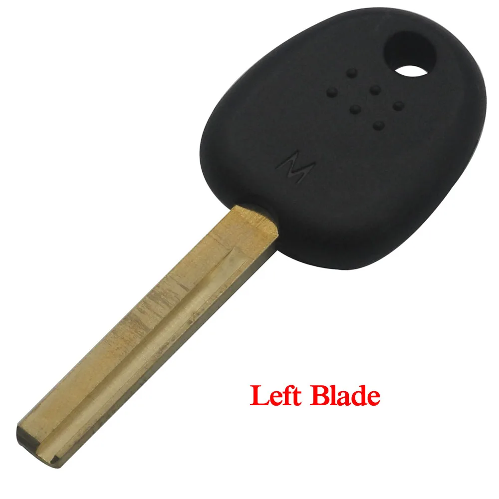 

Jingyuqin 10pcs 0 Buttons Remote Modification Key Shell Case Fob For Hyundai Reina For Kia K2 Straight Installed Chip Left Blade