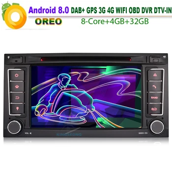 

Autoradio Car Multimedia Player For VW Touareg T5 Multivan 8-Kern Android 8.0 DAB+ WiFi 3G GPS Radio RDS CD BT USB Canbus Navi