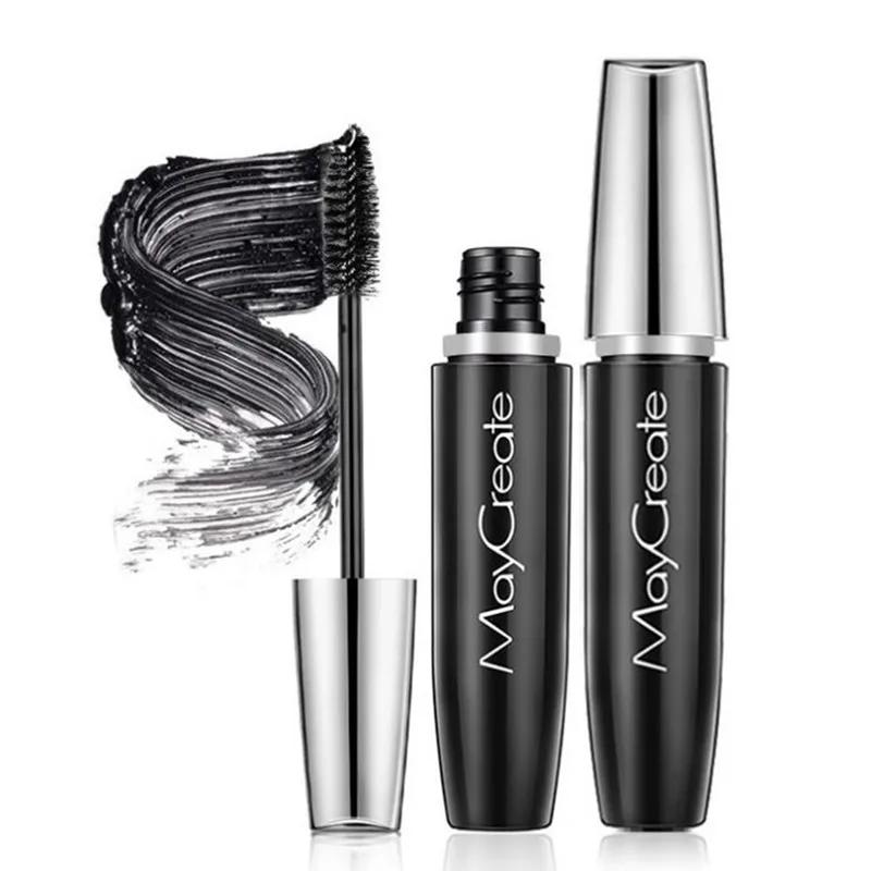 Professional New Brand Makeup 3D Black Curl Thick Mascara Slim Quick