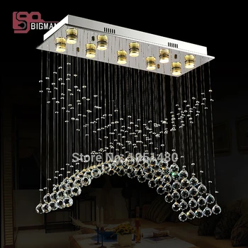 

Free shipping new item living room K9 crystal chandelier modern lighting LED lamp