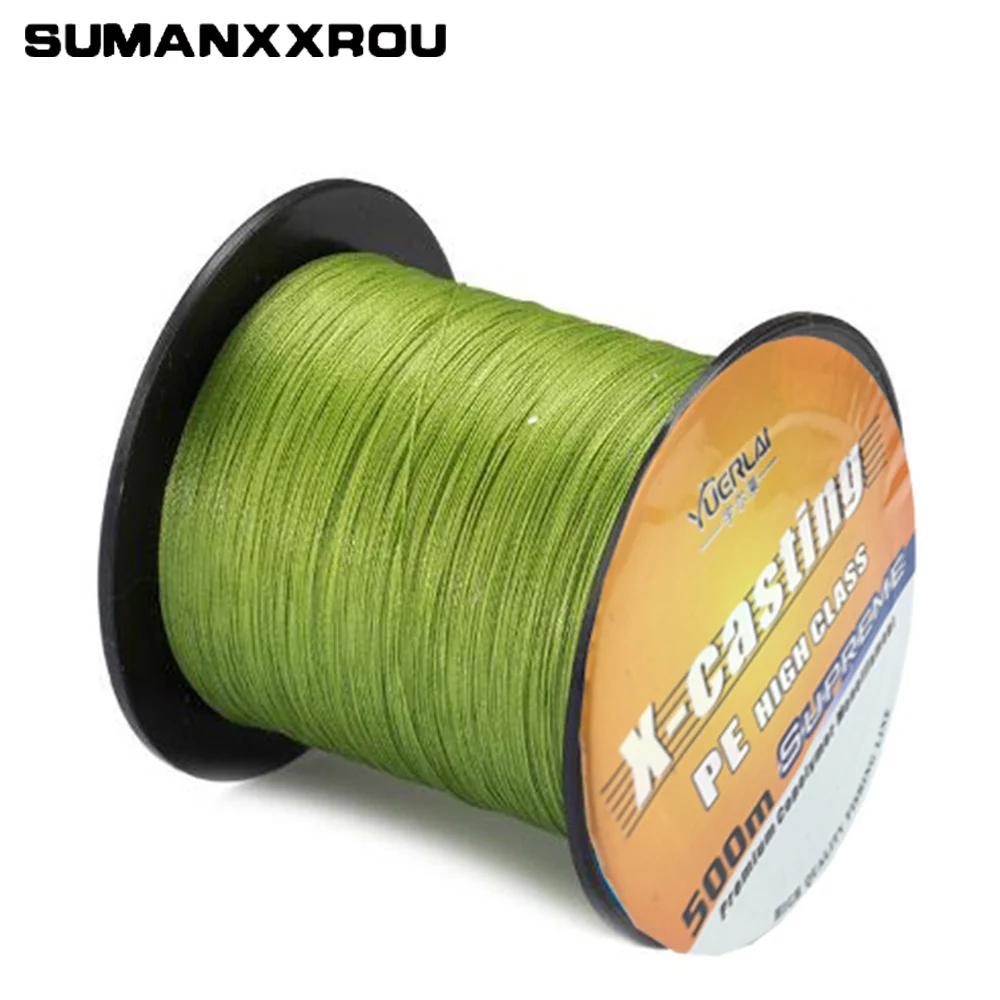 500m Braided Fishing Line 500m Extreme Strong Monofilament Nylon