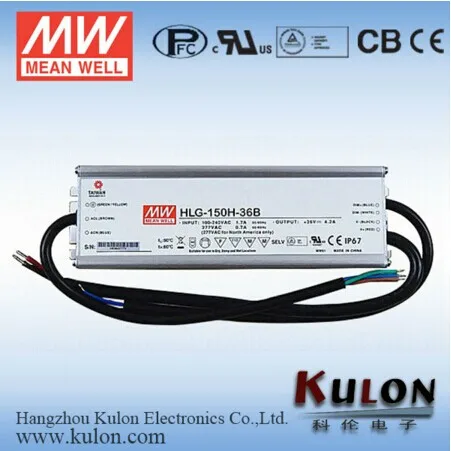 

Mean well power supply HLG-150H-20A Switching Power Supply Single output 150 W 20V 7.5A